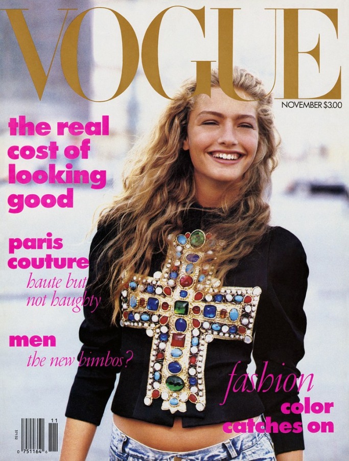 Anna Wintour's first Vogue cover Anna Wintour's first Vogue cover